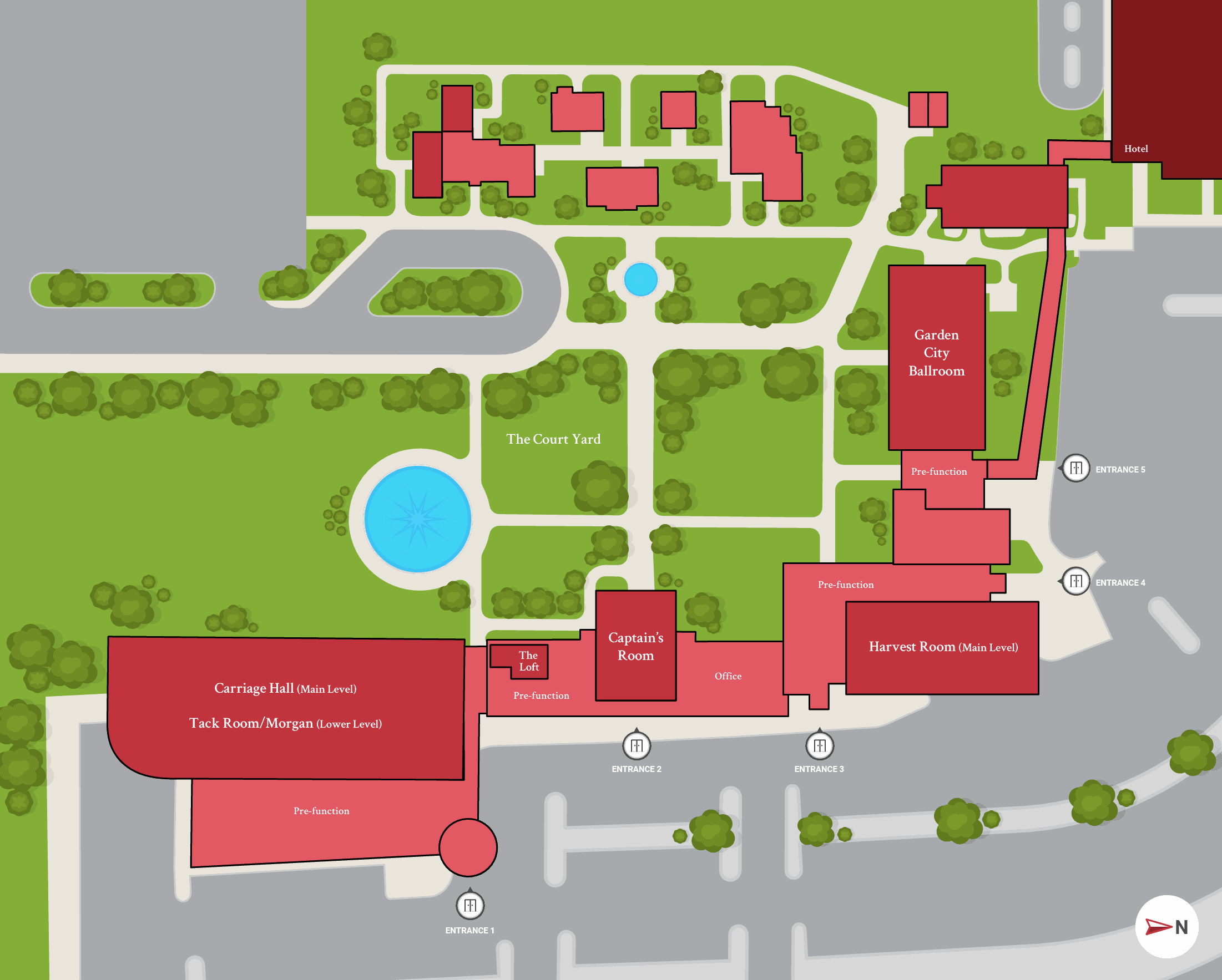 Earle Brown Facility Map