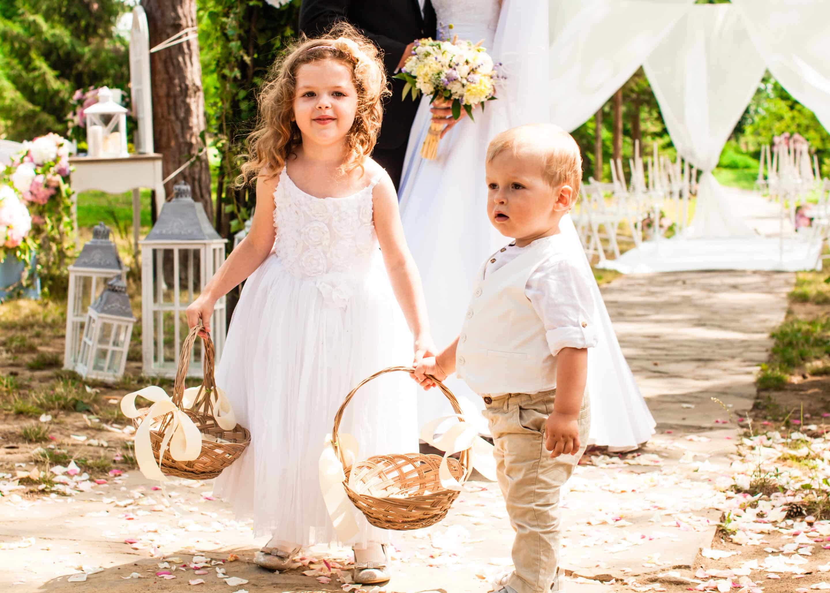 flower girl and ring bearer, Heritage Center of Brooklyn Center.