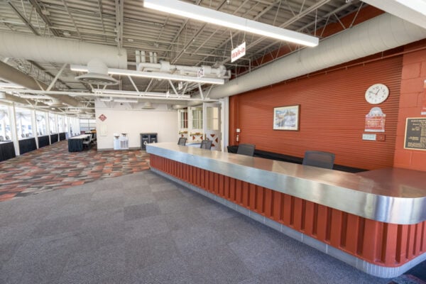 Heritage Center welcome desk